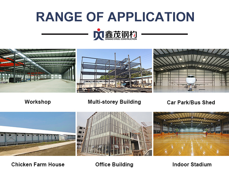 Structural Steel Fabrication Structural Steel for Factory Building Rent