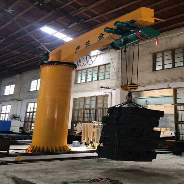 Electric Hoist Traveling Jib Crane Pillar Mounted Slewing Crane Cantilever Swing Arm Jib Crane