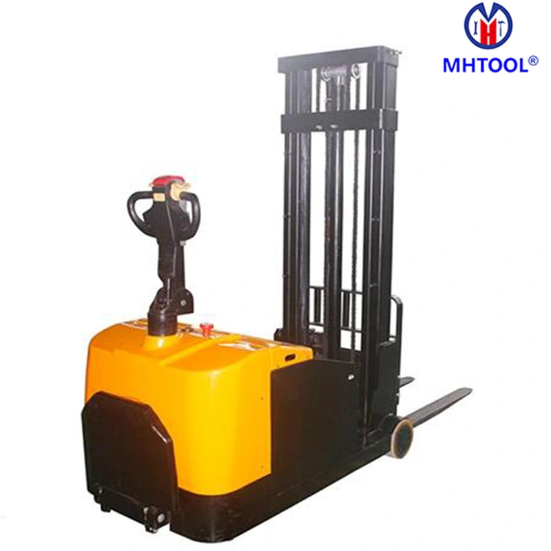 Stand-on Towing Truck Cargo Handling Electric Cargo Mobile Forklift 2t Warehouse Carrier