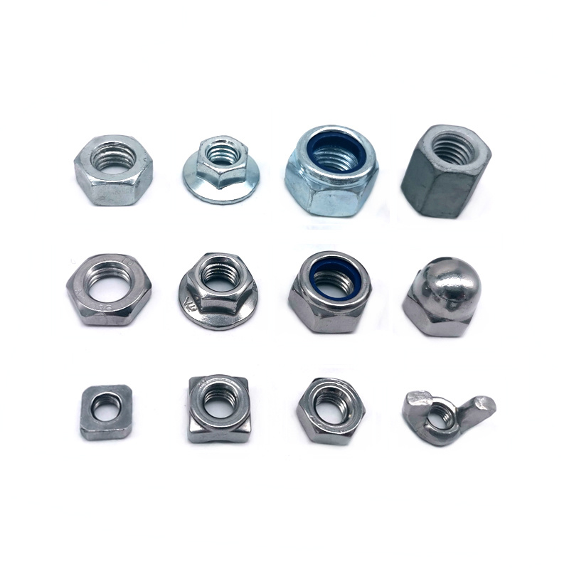 Carbon Steel /Stainless Steel Hex Nut/ Wing Nut /Flange Nut/ Square Nut /T Nut /Eye Nut/Acron Nut