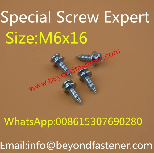 Black Screw M6*16/Bolts/Sems Screw/Sealing Bolts