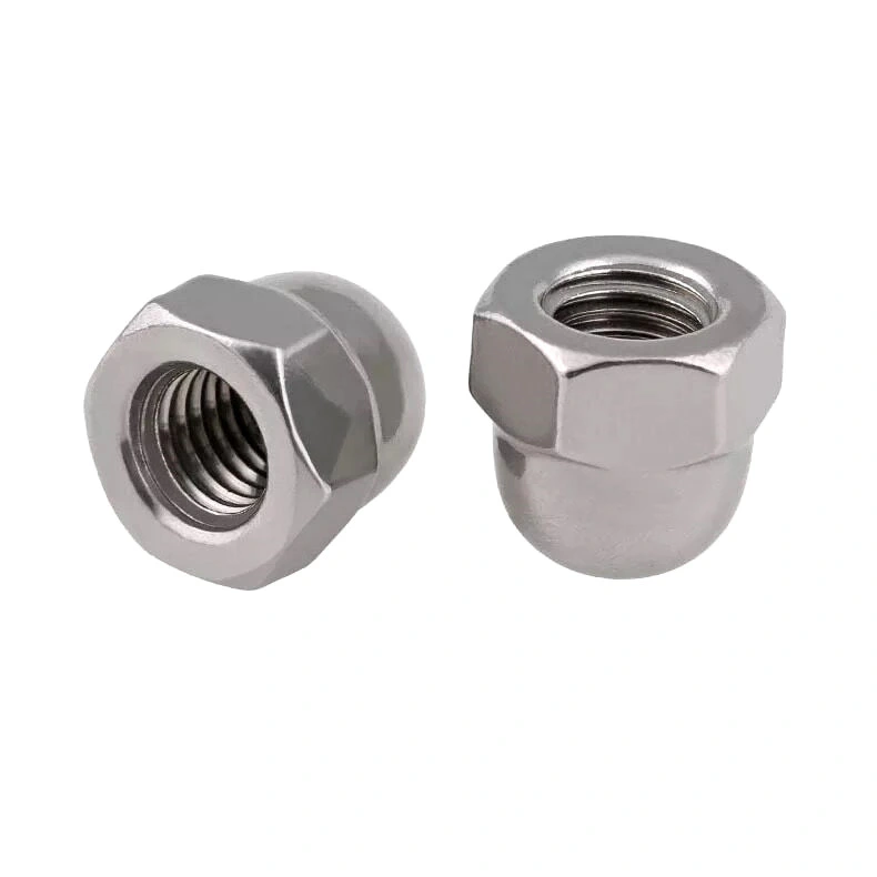 DIN1587 Hexagon Domed Cap Nut Stainless Steel Hex Cap Nut