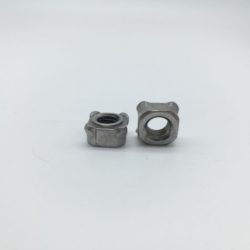 Zinc Plated Carbon Steel DIN928 Square Weld Nut