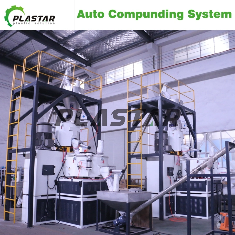 Fully Automatic Powder Pellet Material Mixing Weighing Conveying Handling System