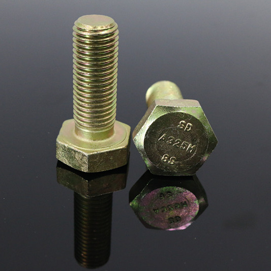 Heavy Hex Structural Bolts A325m 8s Zinc Plated
