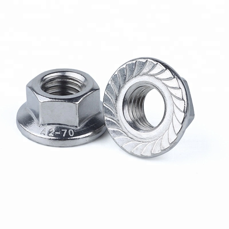 Factory Supply Hex Domed Cap Nut Serrated Hex Flange Nut Hex Head Nut