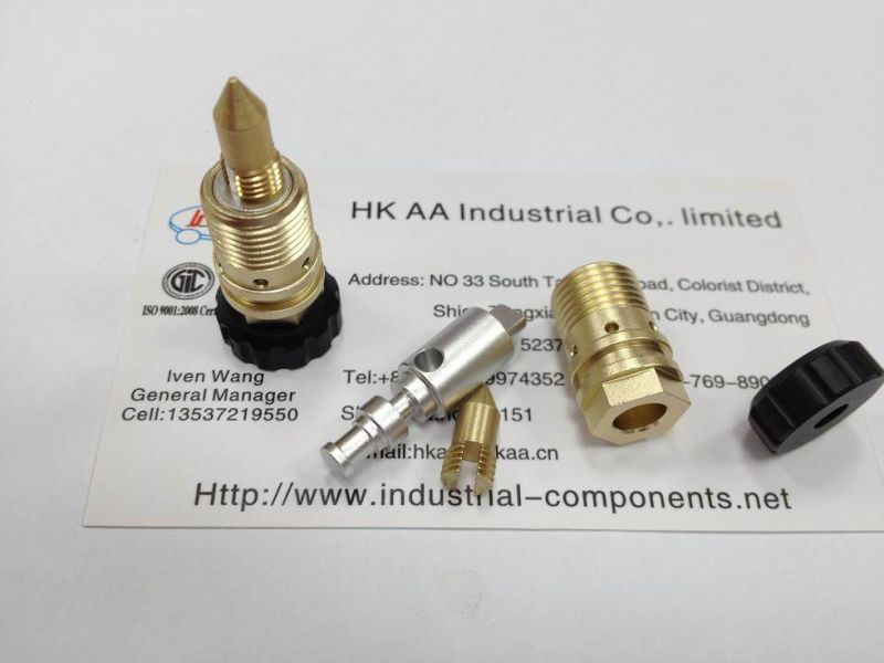 High Standard Custom CNC Machining Solid Brass Dice