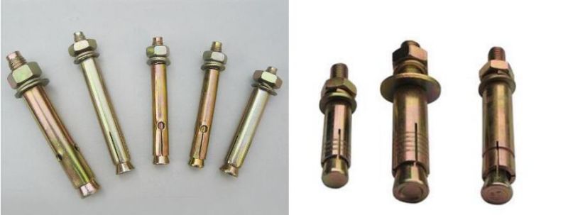 Factory Supply Fasteners Zinc-Plated Carbon Steel/Steel Galvanized Expansion Bolt