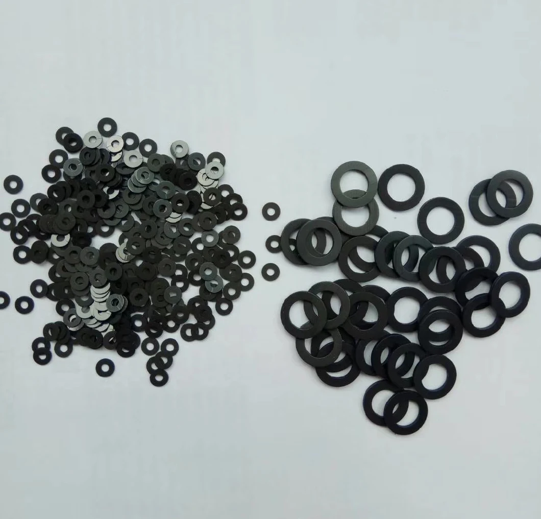 Customized Plastic Nylon PTFE Rubber Insulating Flat Washers