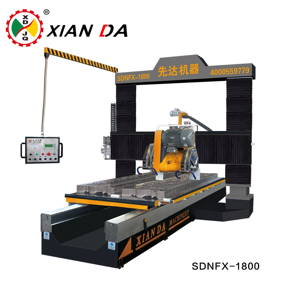 Gantry Lift Type Profiling Linear Cutting Machine for Marble Granite, Baluster/Lines Cutting