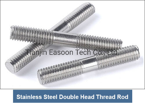 High Strength Threaded Rod with Red Teflons Coating M56 Threaded Rod