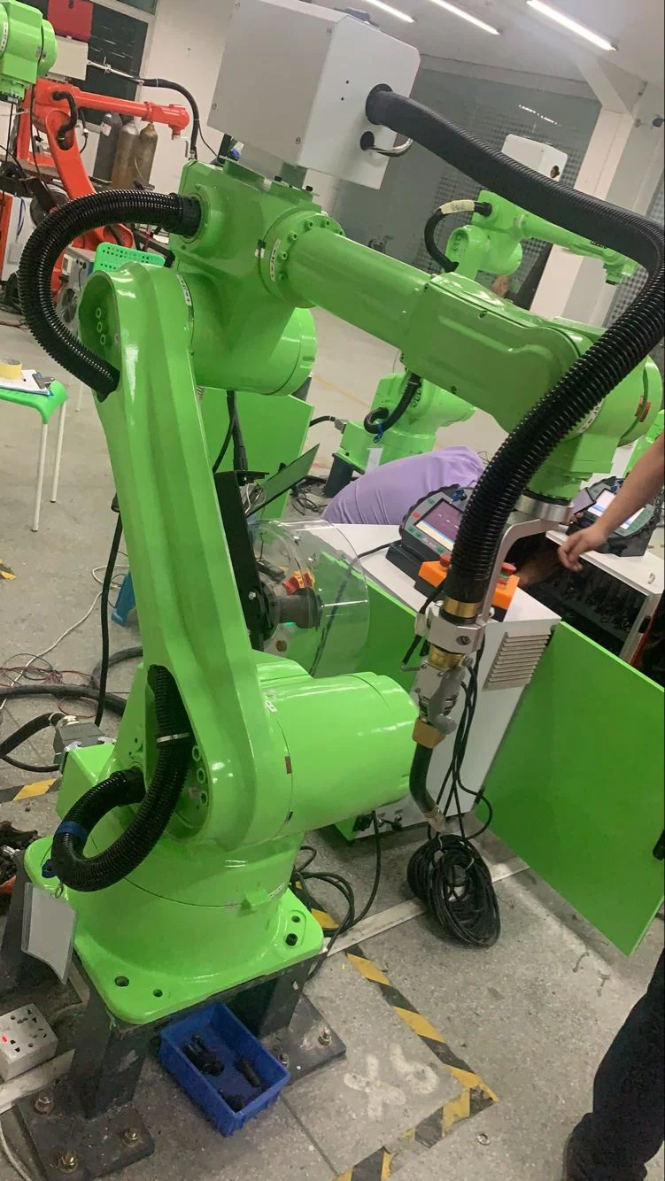 Robot Manipulator Gas Shielded Welding Automatic Handling 6-Dof Mobile Programmable Joint Manipulator