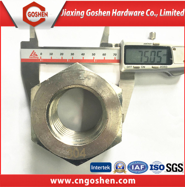 Hot Forging Stainless Steel Turning Part Nut Big Nut, Heavy Nut