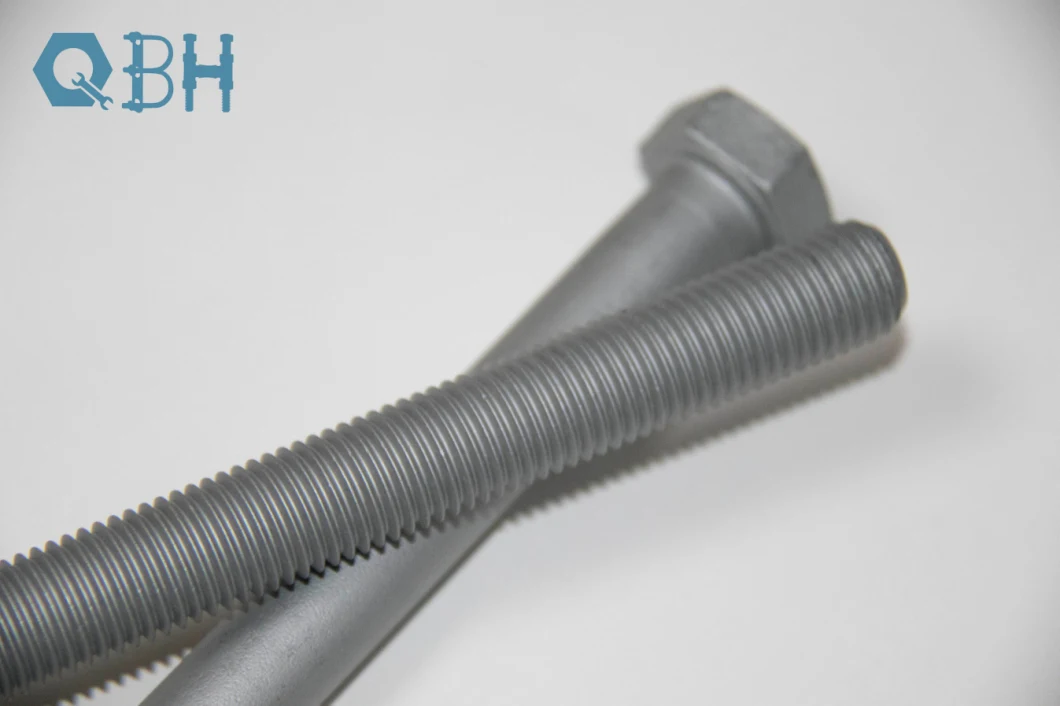 Qbh DIN931/DIN933 Geomet Full Thread Half Thread Hex Bolt Hex Bolt