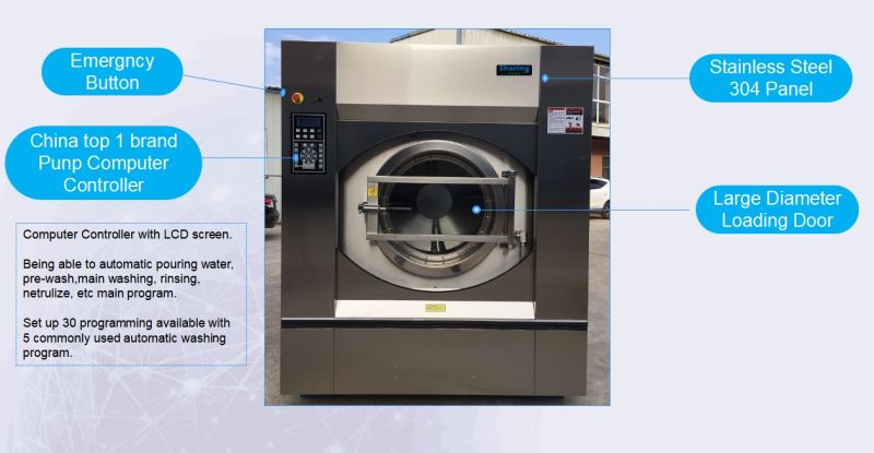 Automatic Washer Extractor Commercial Washing Machine Industrial Laundry Washing Machines