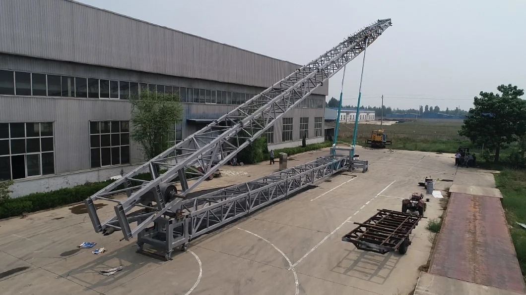 Bulk Material Handling Systems Mobile Telescopic Conveyor Manufacturer