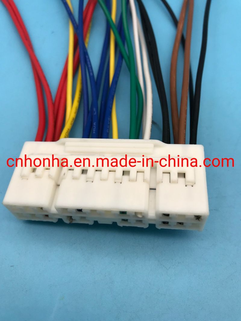 22 Pin Way Car and Motorcycle Connector Male (Mg641089) and Female (Mg651086) Harness