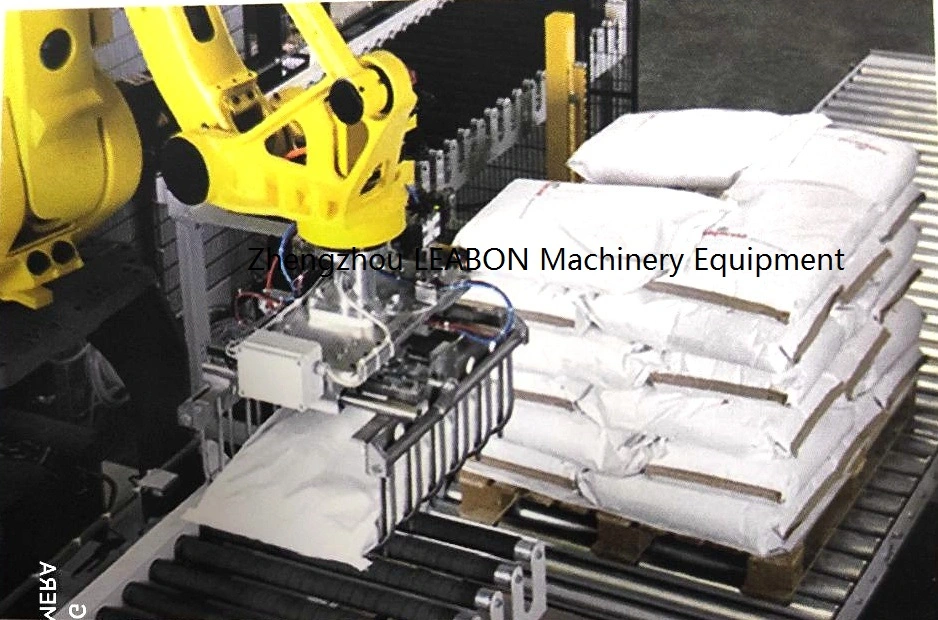 Automatic Bagging Packaging and Palletizing Stacking Machine Robot Palletizing Packing Production Lines