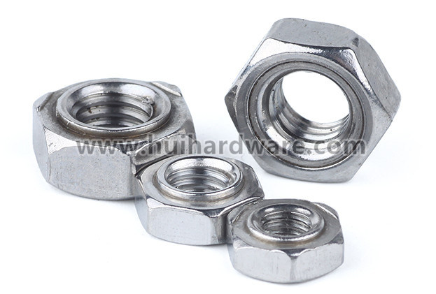 Stainless Steel Hex Nut / Square Nut / 2h Nut / Weld Nut / Flange Nut / Nylon Lock Nut