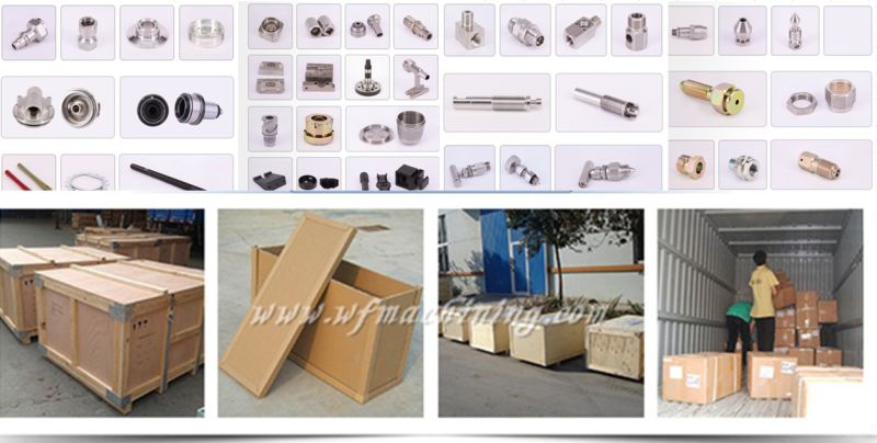 CNC Machining Carbon Steel Products--Screw Rod