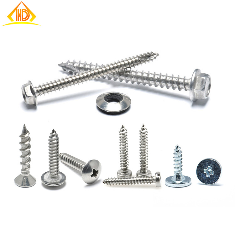 3.5*9 Stainless Steel Slotted Pan Head Self Tapping Screw