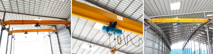 Weihua Wireless Remote Control Overhead Crane 2 Ton 3 Ton Hoist Crane