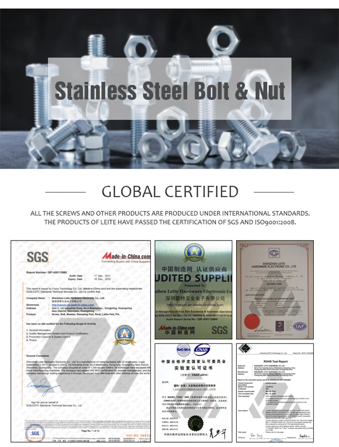 Carbon Steel Customized ASTM A325 Flange Bolt
