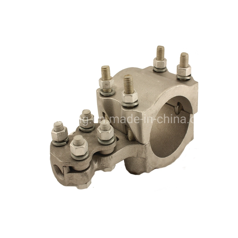 Supply OEM Bronze Casting Bolted Flat Bar Tap Terminal Connectors and Tin Plate for Substation Connectors