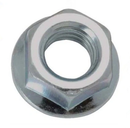 Metric Stainless Steel Carbon Steel Plating Hexagon Flange Nuts Manufacturer