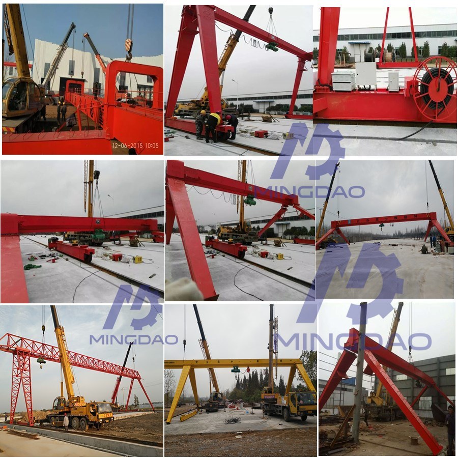 15ton Box Type Cantilever Gantry Crane with ISO Standard