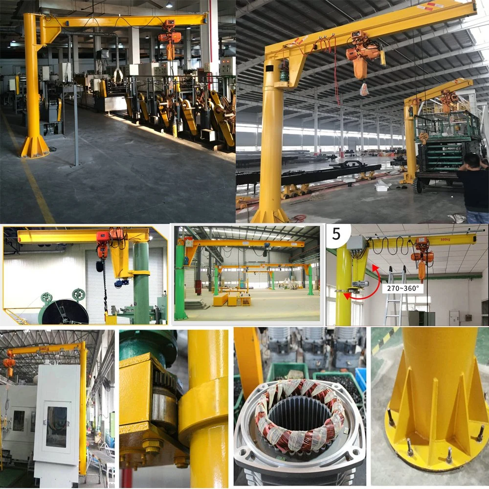 Pillar Mounted Jib Cranes Height Quality Bz Swing Cantilever Crane Other Cranes