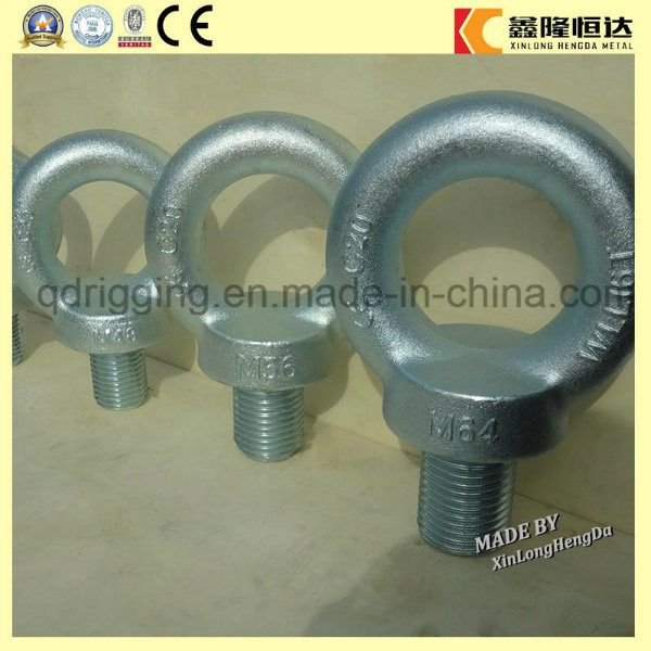 Drop Forged Lifting Eye Bolt, Welded Double Eye Bolt