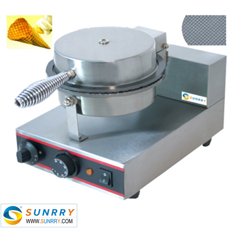 High Output Commercial Single Head Gas Waffle Cone Making Machine