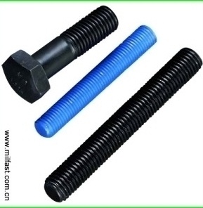 ASTM A193 B7/B7m Threaded Rods with Black Finish