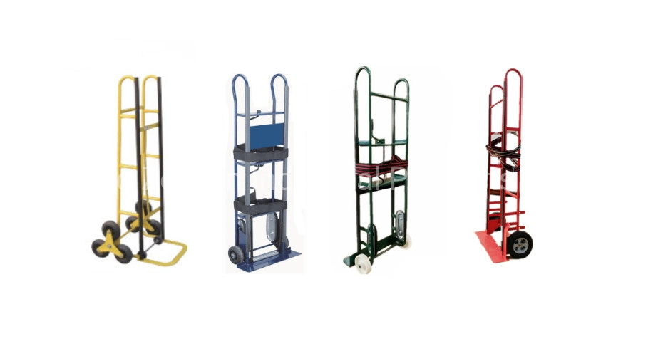 Euro Market Platform Folding Hand Pallet Trolley for Climbing Stairs