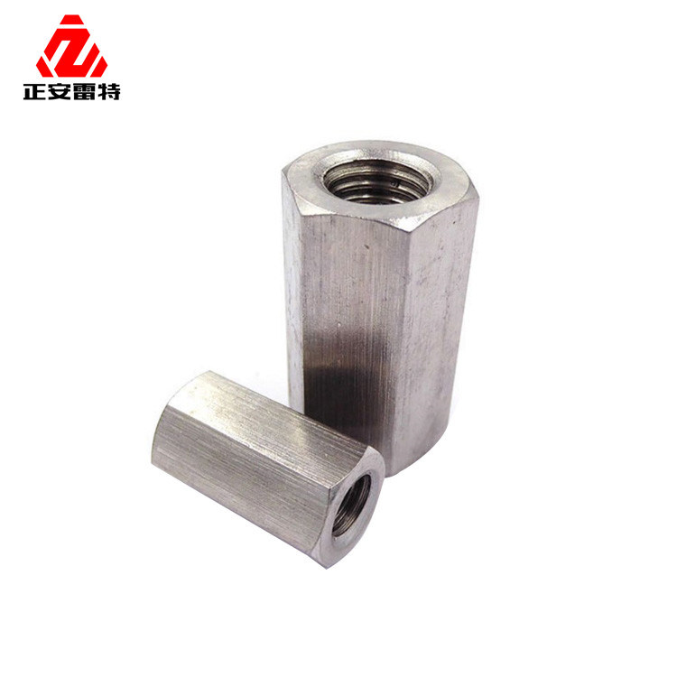 Carbon Steel White Zinc DIN6334 Long Round Hex Coupling Nut