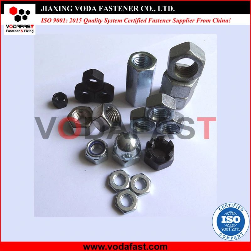 Vodafast Hex Long Coupling Nuts Zinc Plated