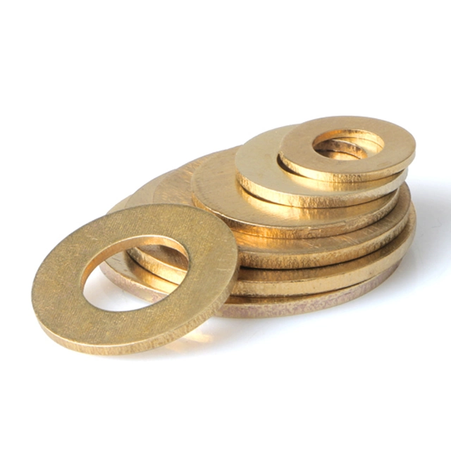 All Sizes M10 M12 M16 M20 DIN9021 Brass Copper Plain Washer Flat Washer