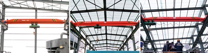 Weihua Wireless Remote Control Overhead Crane 2 Ton 3 Ton Hoist Crane