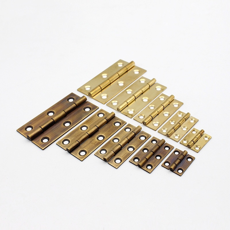 Fastener/Hinges/Butts with Fixed on Screws/Door Hinges/Brass Plated/Polished Brass/Imitation Gold/Wooden Gate Door/Room Door