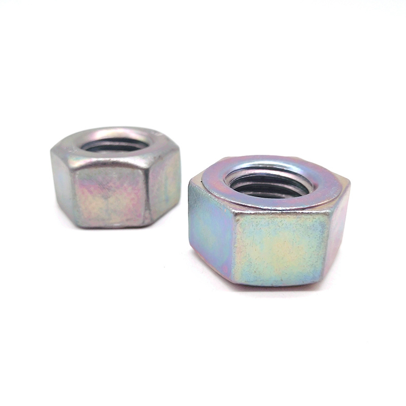 ASTM A563/ A194DIN 934 Nickel Plating Carbon Steel Nickel Plating M8 2h Heavy Hex Nuts