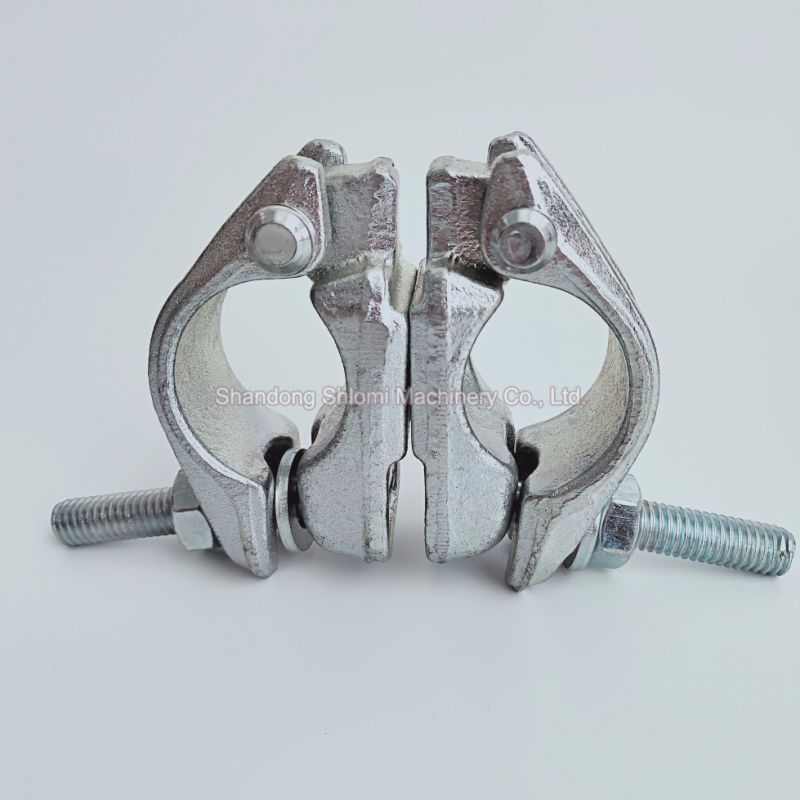 British Scaffolding Swivel Clamp and Scaffolding Double Coupler