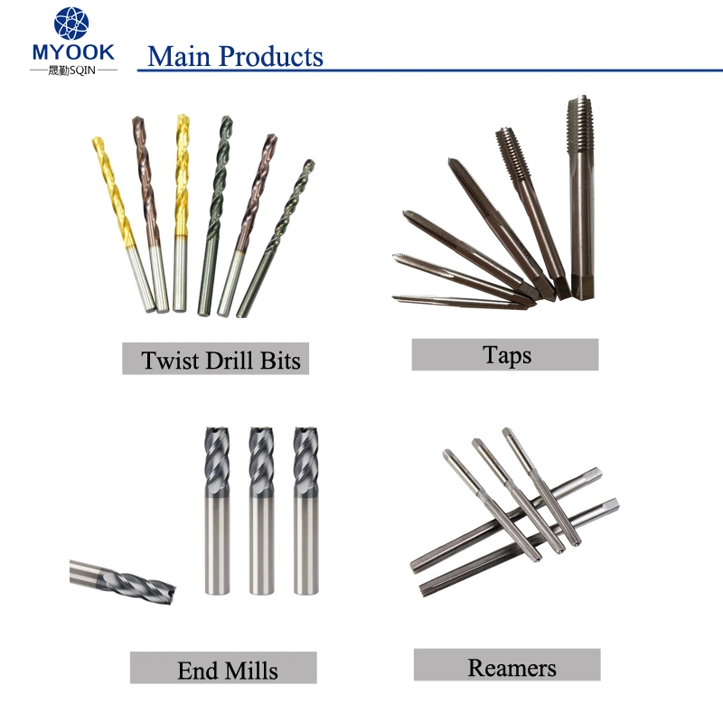 Tungsten Carbide Thread End Mill, Thread Milling Cutter/Thread Mill, ISO Threading Mills