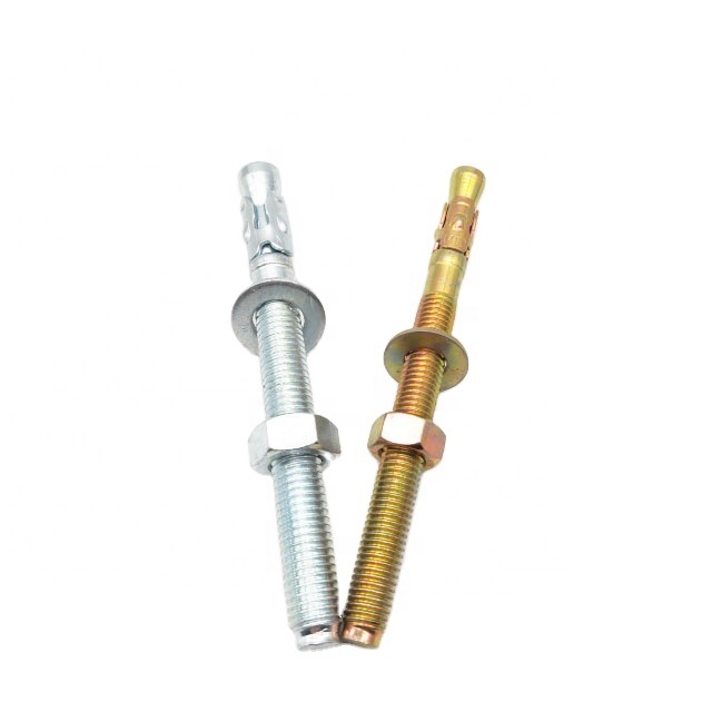 Xdw Type, Steel Wedge Anchor Zinc Plated DIN Wedge Bolt Anchor