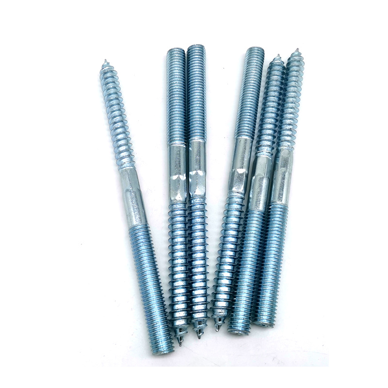&#160; ASTM A193 Carbon Steel Self-Tapping Stud Double Threaded Rod Bolt