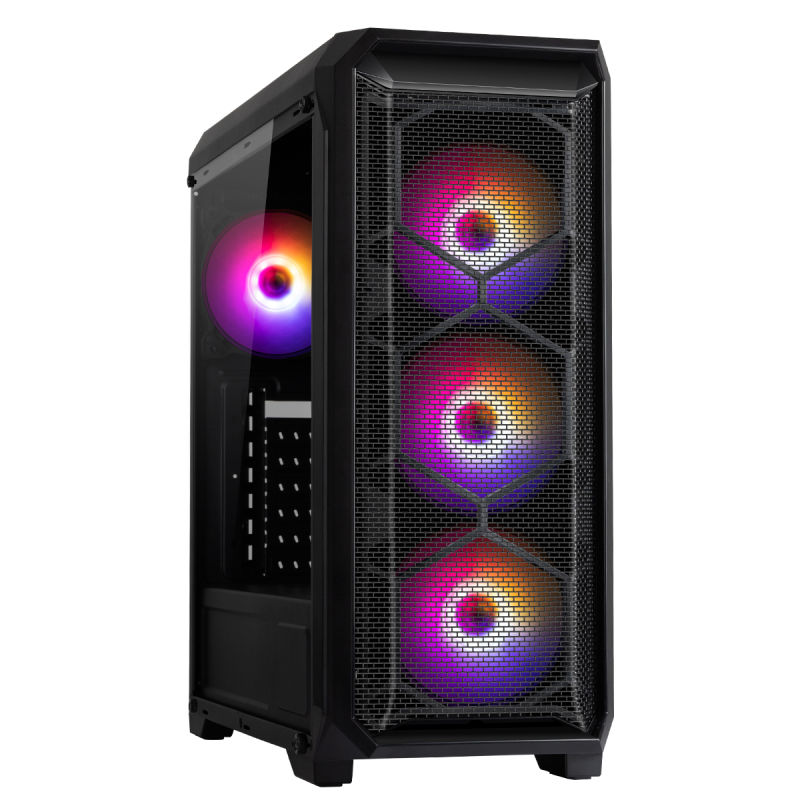 OEM Eatx Full Tower Tempered Glass Iron Net Panel Gaming Computer Cases