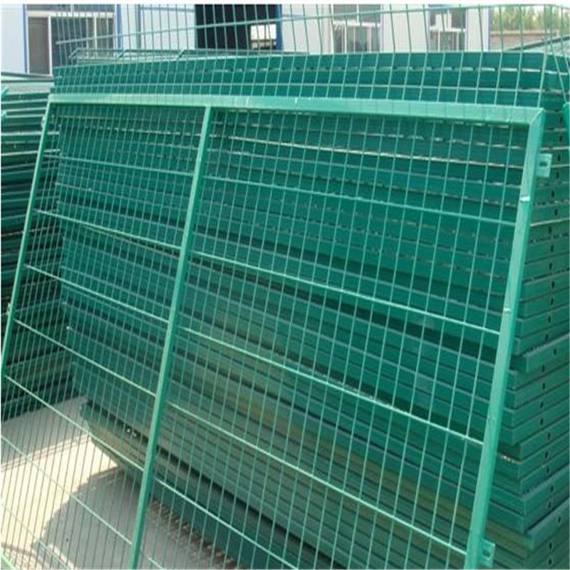 PVC Coated Welded Wire Mesh Fence Double Wire Mesh Fence