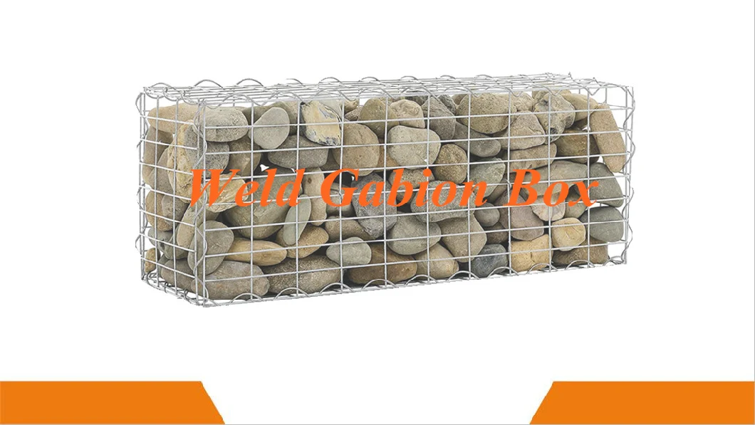4mm Galvanized Galfan Gabion Structure Baskets Welded Gabion Boxes Stone Cages for Gabion Retaining Wall