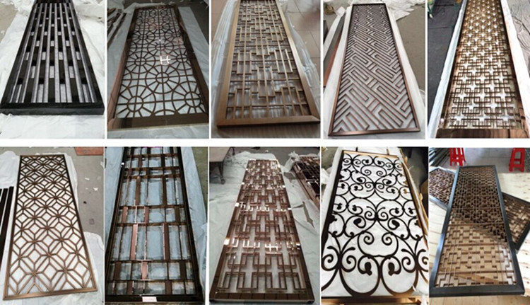 Custom Metal Work Stainless Steel Screen, Decorative Screen Partitiion