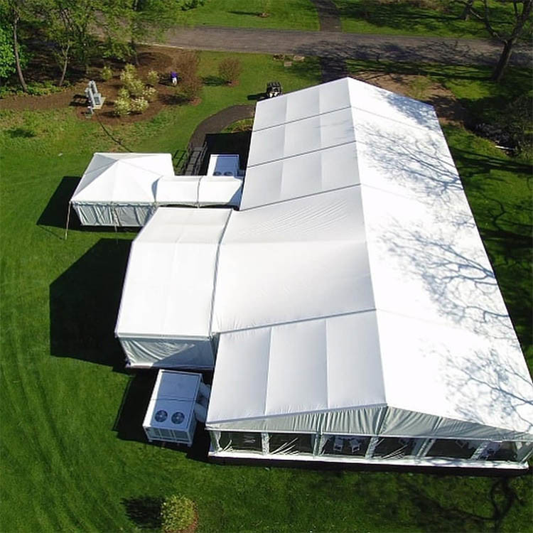 White Color Canopy Tents 10X15m Wedding Tents for 300people